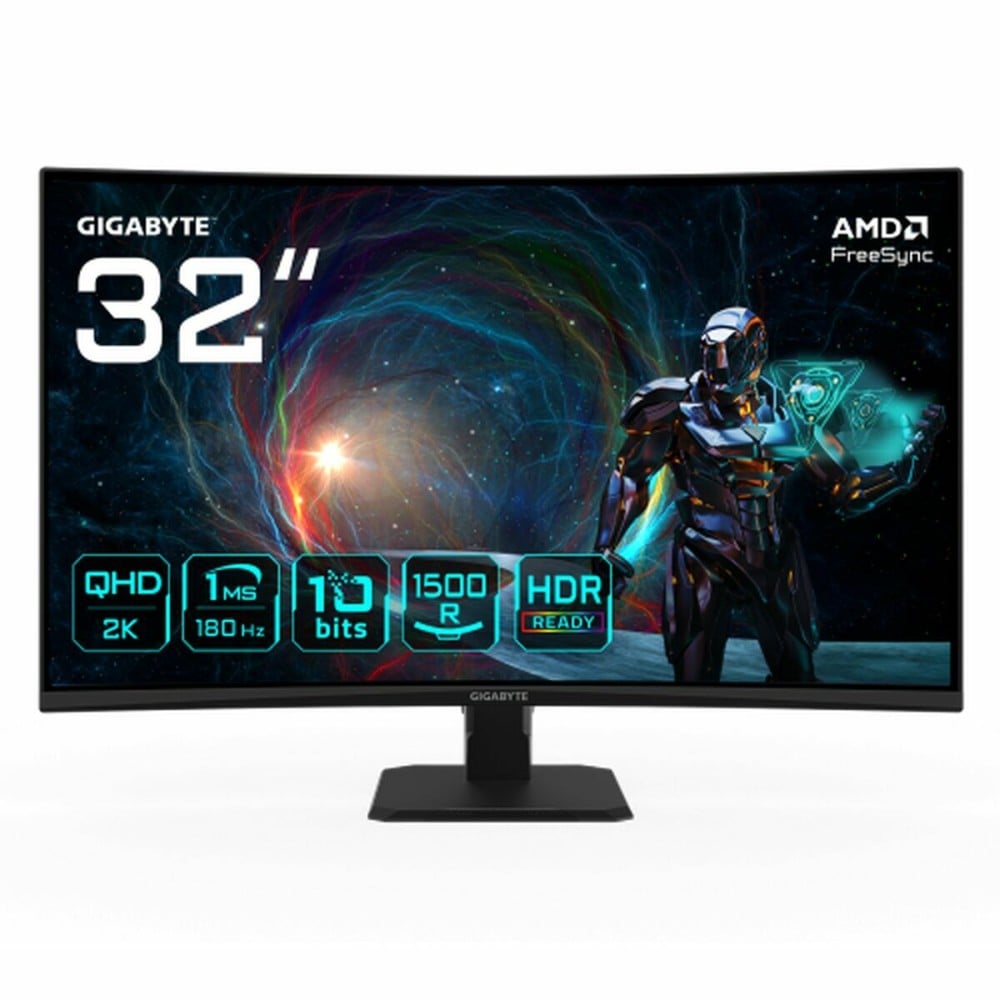 Gaming-Monitor Gigabyte 20VM0-GS32QCABM-1EUR Quad HD 31,5"