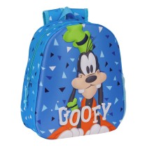 Kinderrucksack 3D Clásicos Disney Goofy Blau 27 x 33 x 10 cm