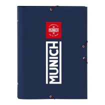 Organiser Folder Munich Storm Navy Blue School A4