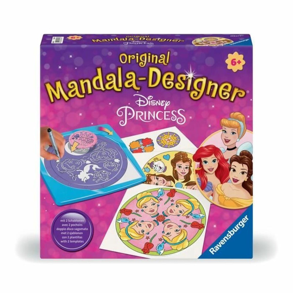 Travaux Manuel en papier Ravensburger Mandala Midi Disney Princesses