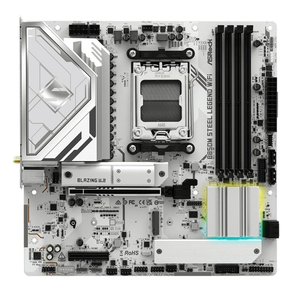 Carte Mère ASRock B850M Steel Legend WiFi Intel Wi-Fi 6 AMD AM5 AMD B850