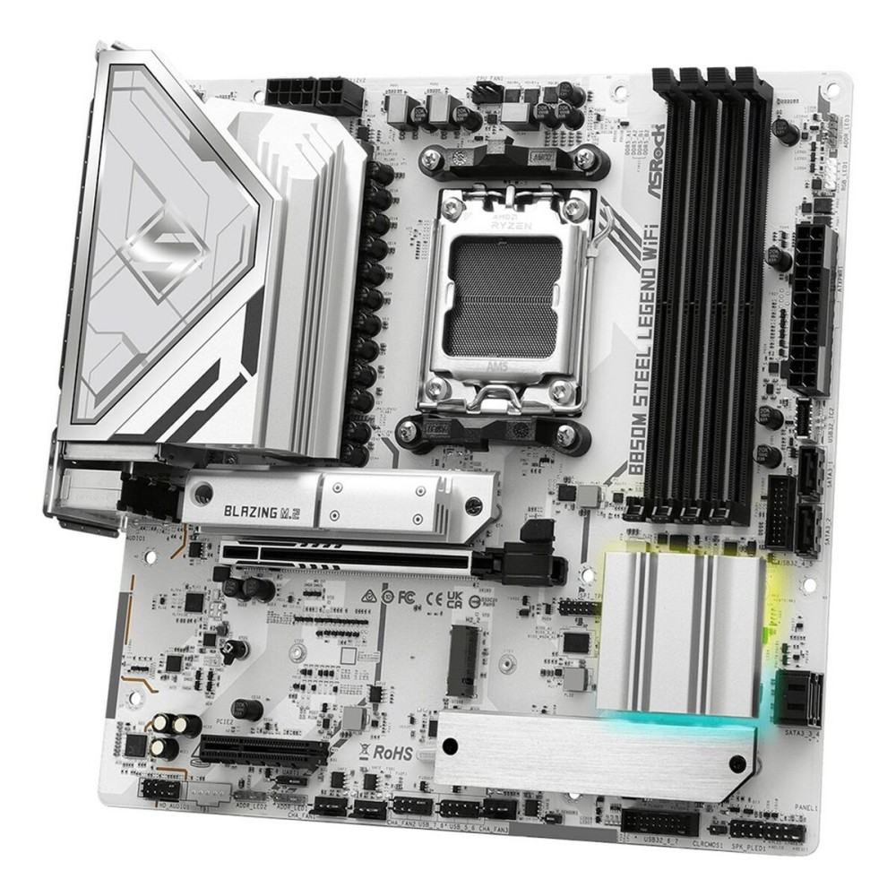 Motherboard ASRock B850M Steel Legend WiFi Intel Wi-Fi 6 AMD AM5 AMD B850