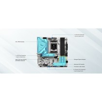Carte Mère ASRock B850M Steel Legend WiFi Intel Wi-Fi 6 AMD AM5 AMD B850