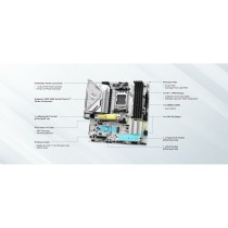 Carte Mère ASRock B850M Steel Legend WiFi Intel Wi-Fi 6 AMD AM5 AMD B850