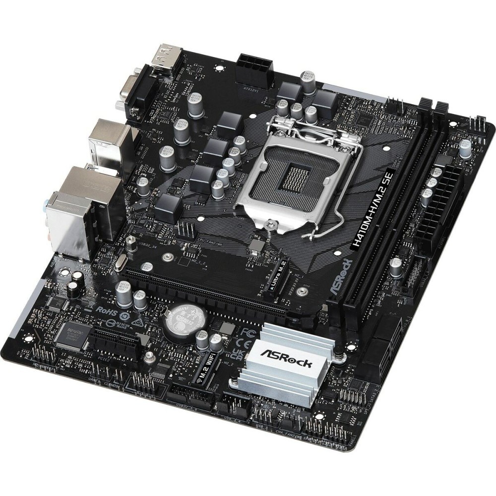 Carte Mère ASRock H410M-H/M.2 SE LGA 1200