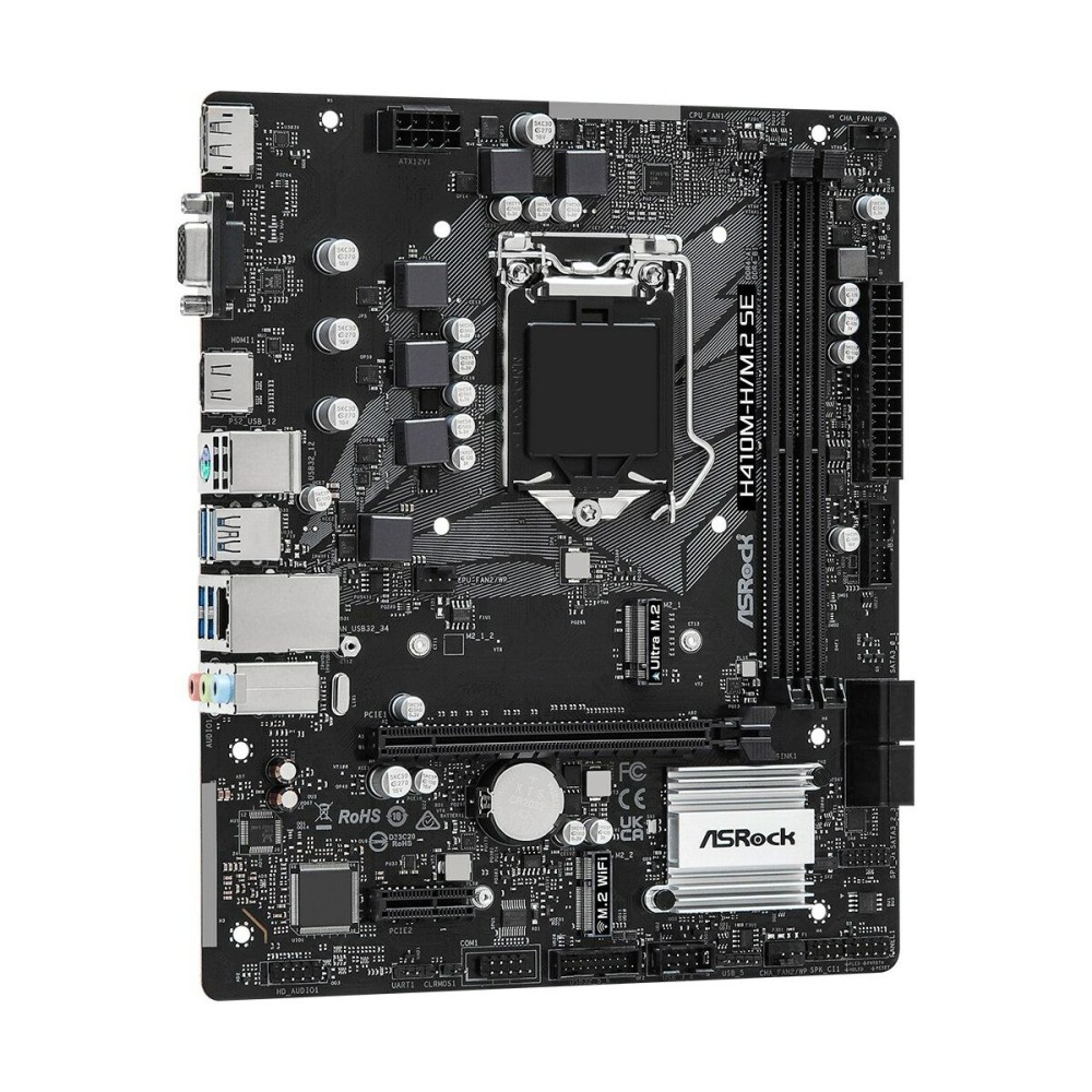 Carte Mère ASRock H410M-H/M.2 SE LGA 1200