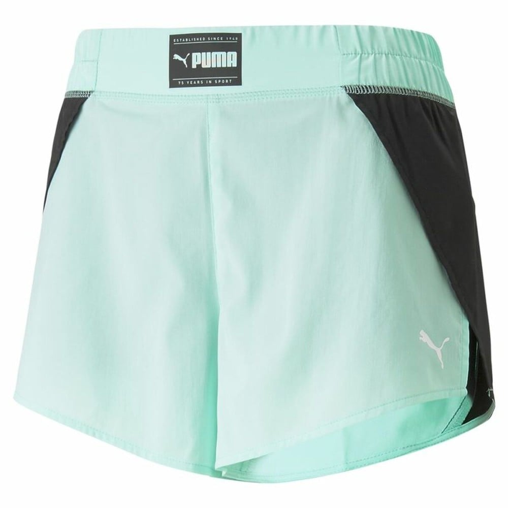 Short de Sport pour Femme Puma Fit Fashion Wov Aigue marine