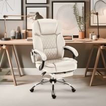 Chaise de Bureau Mark Adler MA-BOSS 6.0 BEIGE Blanc