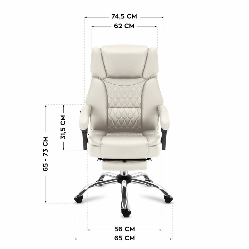 Bürostuhl Mark Adler MA-BOSS 6.0 BEIGE Weiß