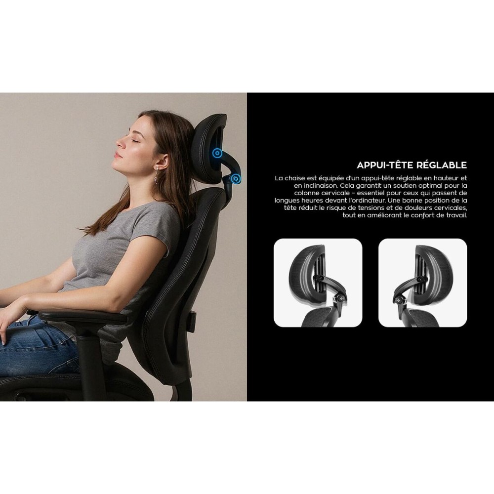 Bürostuhl Mark Adler MA-EXPERT 5.7 BLACK Schwarz