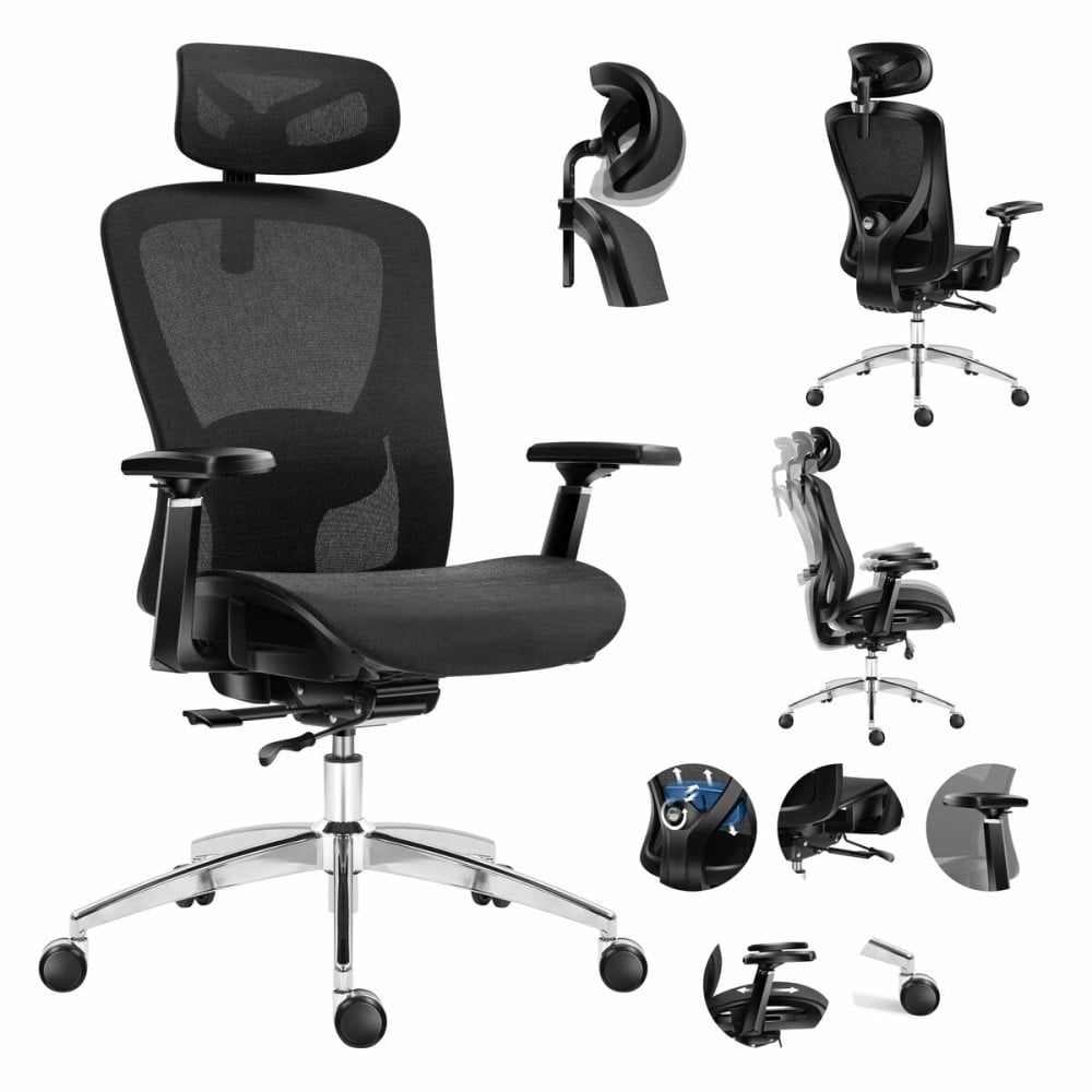 Bürostuhl Mark Adler MA-EXPERT 5.3 BLACK MESH Schwarz