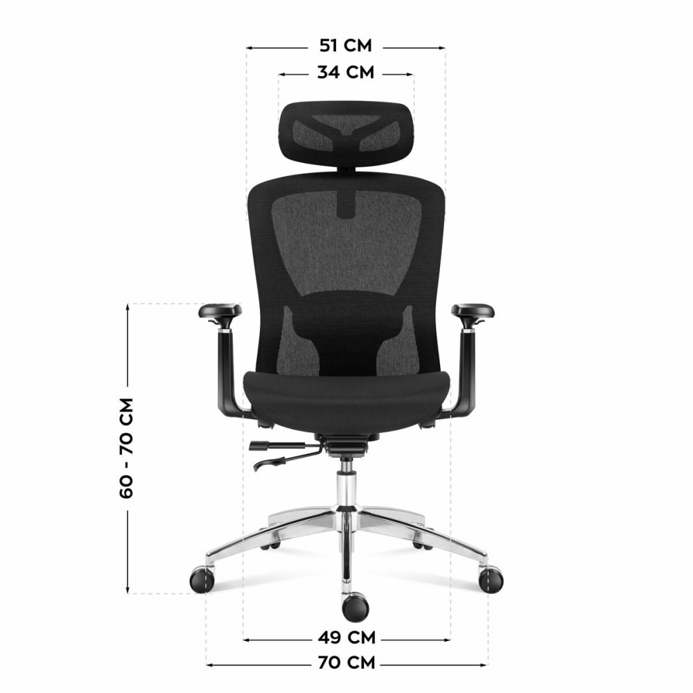Bürostuhl Mark Adler MA-EXPERT 5.3 BLACK MESH Schwarz