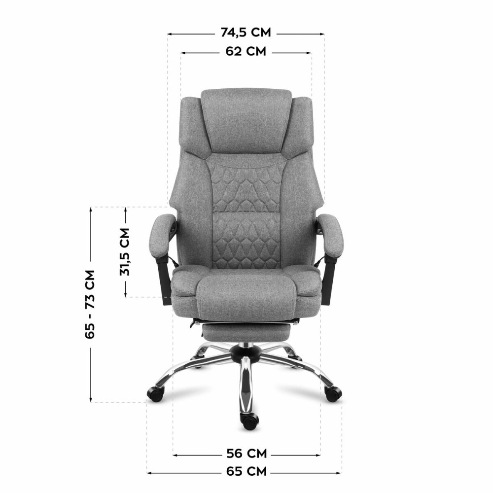 Chaise de Bureau Mark Adler MA-BOSS 6.0 GREY Gris