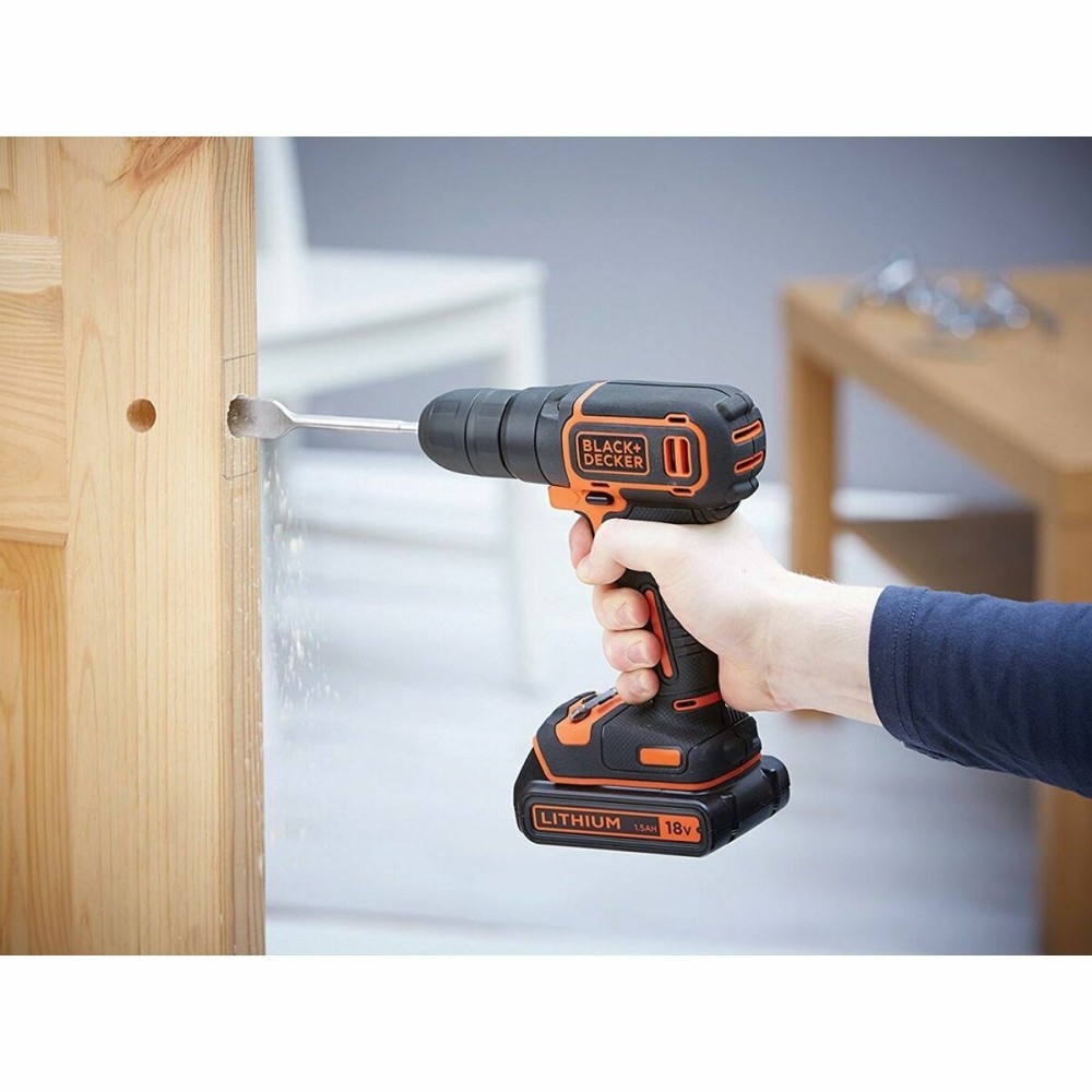 Elektrischer Schraubendreher Black & Decker CDC18BAFC-QW 30 Nm