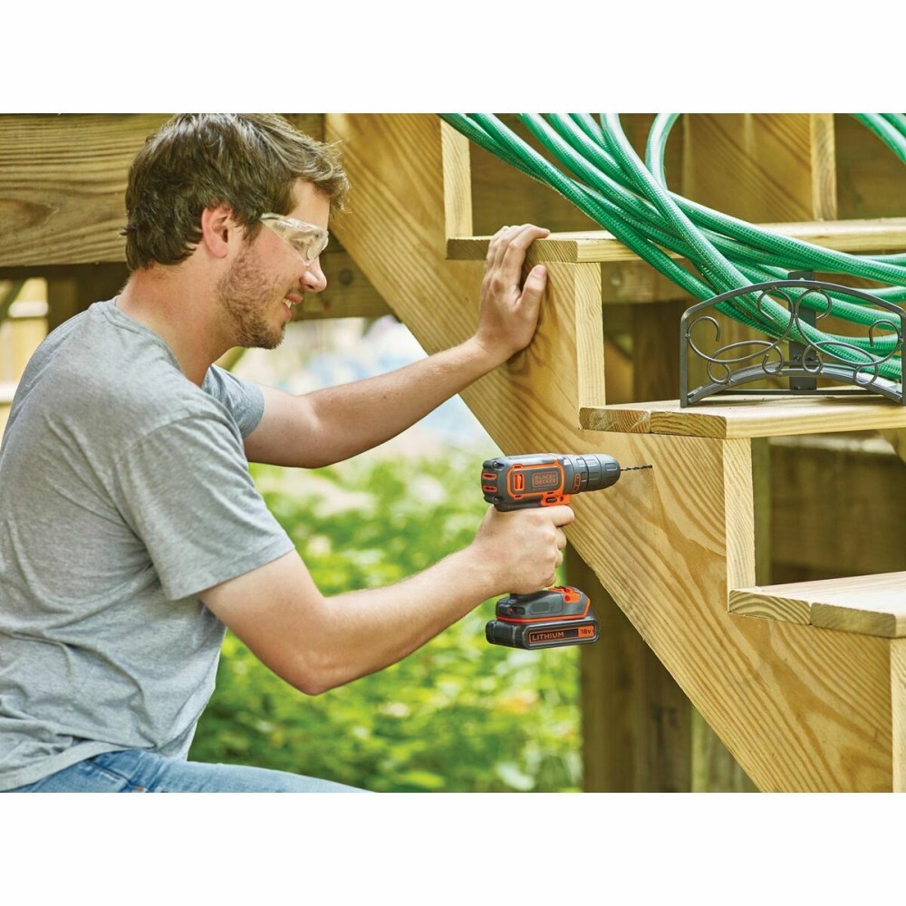 Elektrischer Schraubendreher Black & Decker CDC18BAFC-QW 30 Nm
