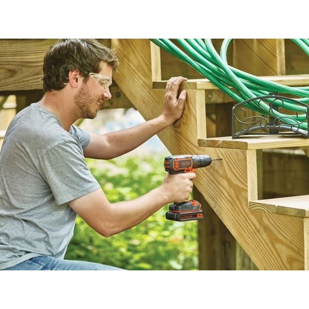 Elektrischer Schraubendreher Black & Decker CDC18BAFC-QW 30 Nm