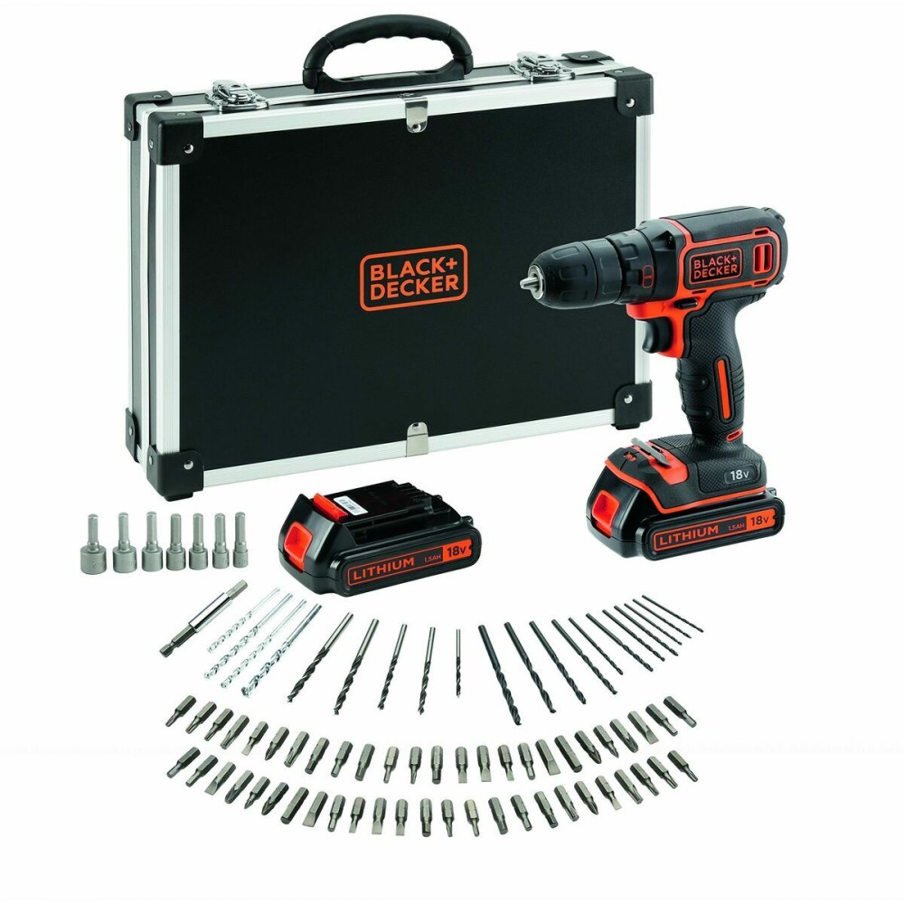 Elektrischer Schraubendreher Black & Decker CDC18BAFC-QW 30 Nm