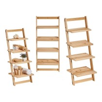 Shelves Kipit XJL146325 XJL146325 Brown Wood 25,5 x 98 x 41,5 cm 41,5 x 98 x 27,5 cm