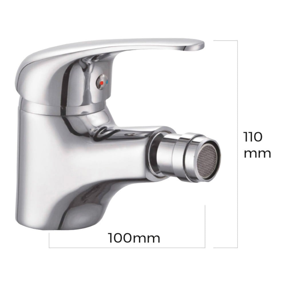 Mixer Tap EDM 01161 Stainless steel Brass