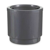 Self-watering flowerpot Ibergarden 4138-PLA 4138-PLA Silver polypropylene 38 x 37,5 x 38 cm 38 x 37 x 38 cm (2 Units)