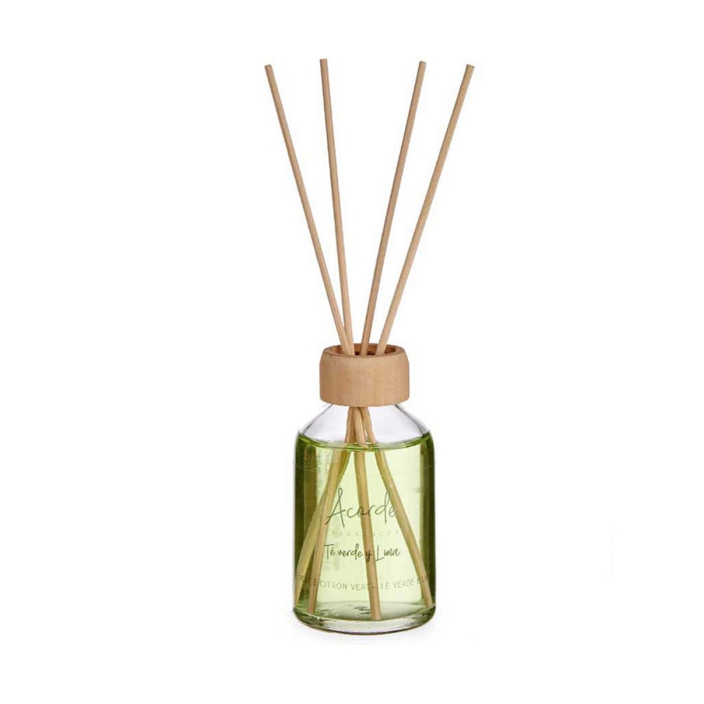 Parfümierte Stäbe Acorde 50ML GREEN TEA 50ML GREEN TEA Neongrün Grüner Tee 50 ml (12 Stück)