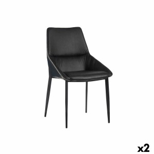 Armchair Gift Decor 5C 5C Blue Black 50 x 87 x 61 cm Braiding (2 Units)