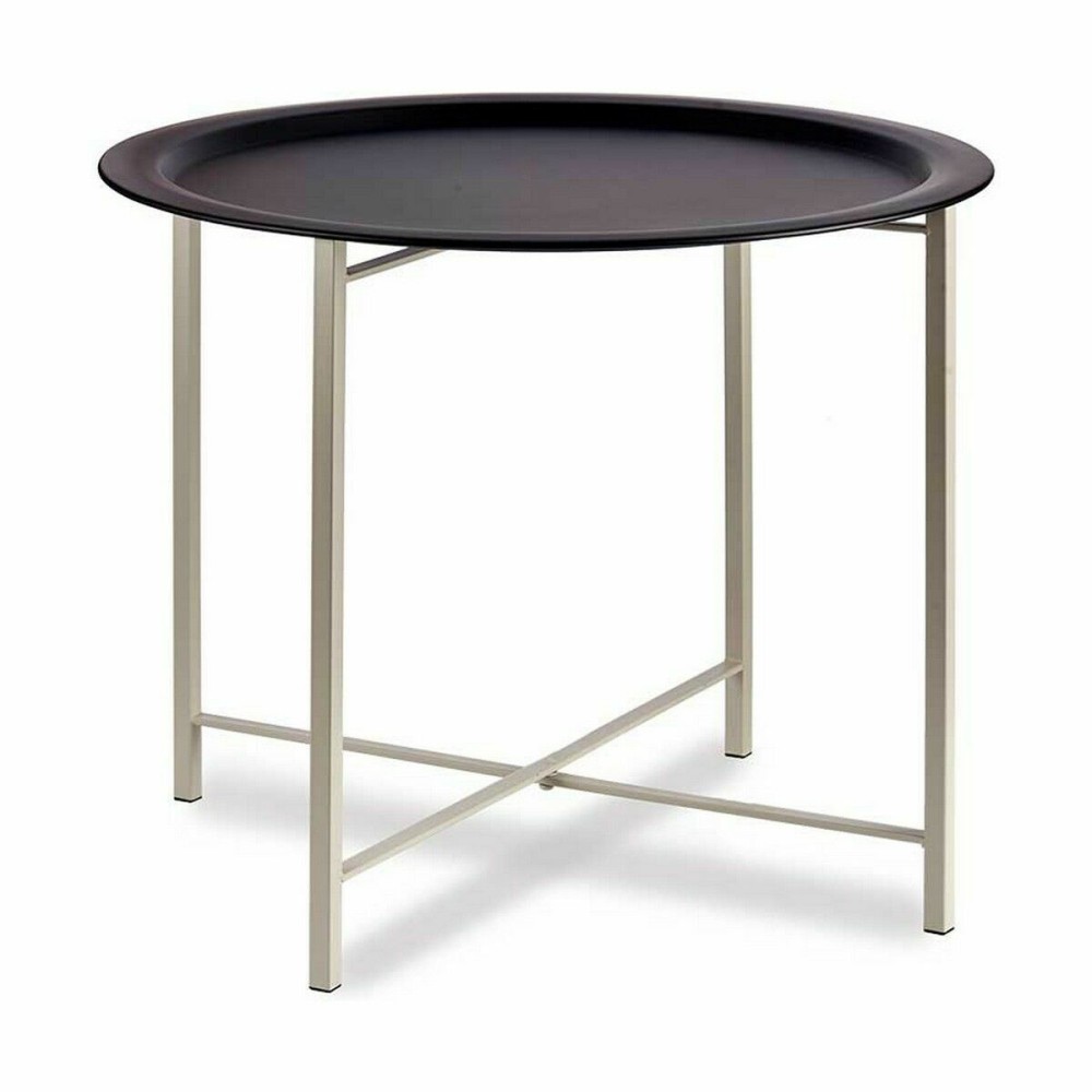Table d'appoint Gift Decor JY19185LBW JY19185LBW Blanc Noir 62 x 48,5 x 62 cm (4 Unités)