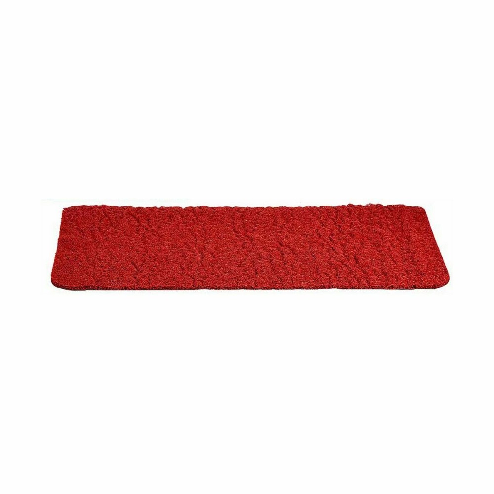 Doormat Gift Decor PS-R PS-R Red PVC 70 x 40 cm (12 Units)