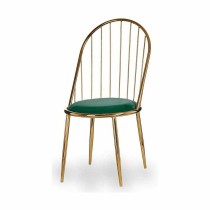 Chair Gift Decor 036 D 036 D Green Golden Polyester Iron 48 x 95,5 x 48 cm Bars (2 Units)