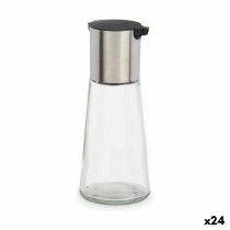 Ölfläschchen Vivalto LH0915 LH0915 Durchsichtig Silberfarben Silber Metall Glas Aluminium Polypropylen 230 ml 7 x 17 x 7 cm (24 