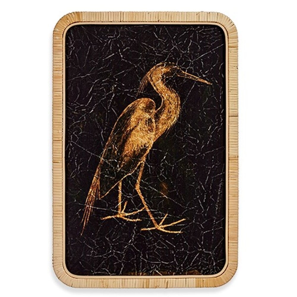 Canvas Gift Decor YX19F0006A9 YX19F0006A9 Heron 2 x 60 x 40 cm (6 Units)
