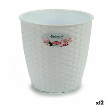 Planter Stefanplast 73460 73460 White Plastic 19 x 17,5 x 19 cm (12 Units)