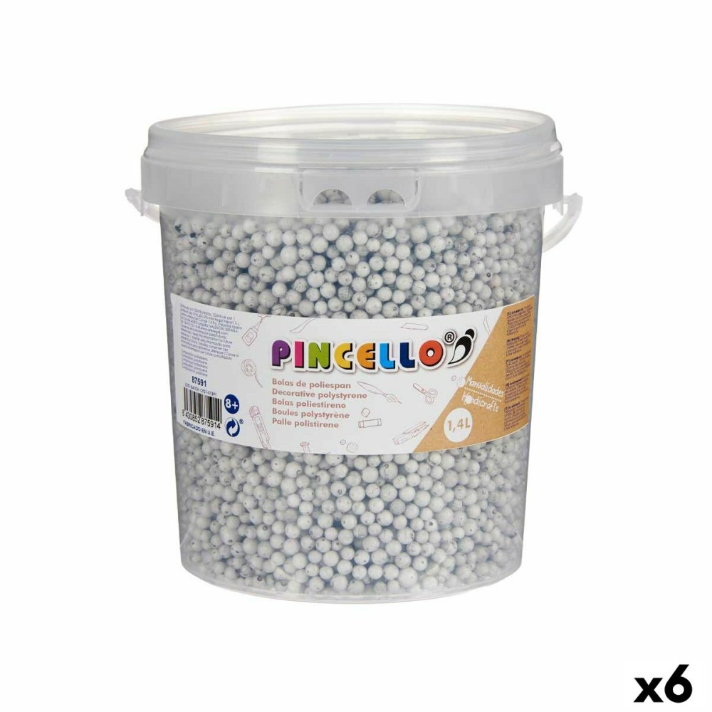 Materials for Handicrafts Balls 6 Units 13,5 x 14 x 14,5 cm