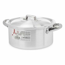 Topf mit Deckel Kinvara 100004 100004 Silberfarben 25 x 11,5 x 18 cm 18 x 11,5 x 25 cm (10 Stück)