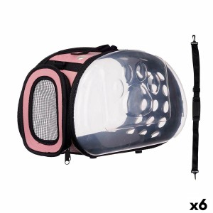 Carrier Mascow 225 225 Black Pink Plastic 37 x 17 x 22 cm 37 x 22 x 7,5 cm (6 Units)