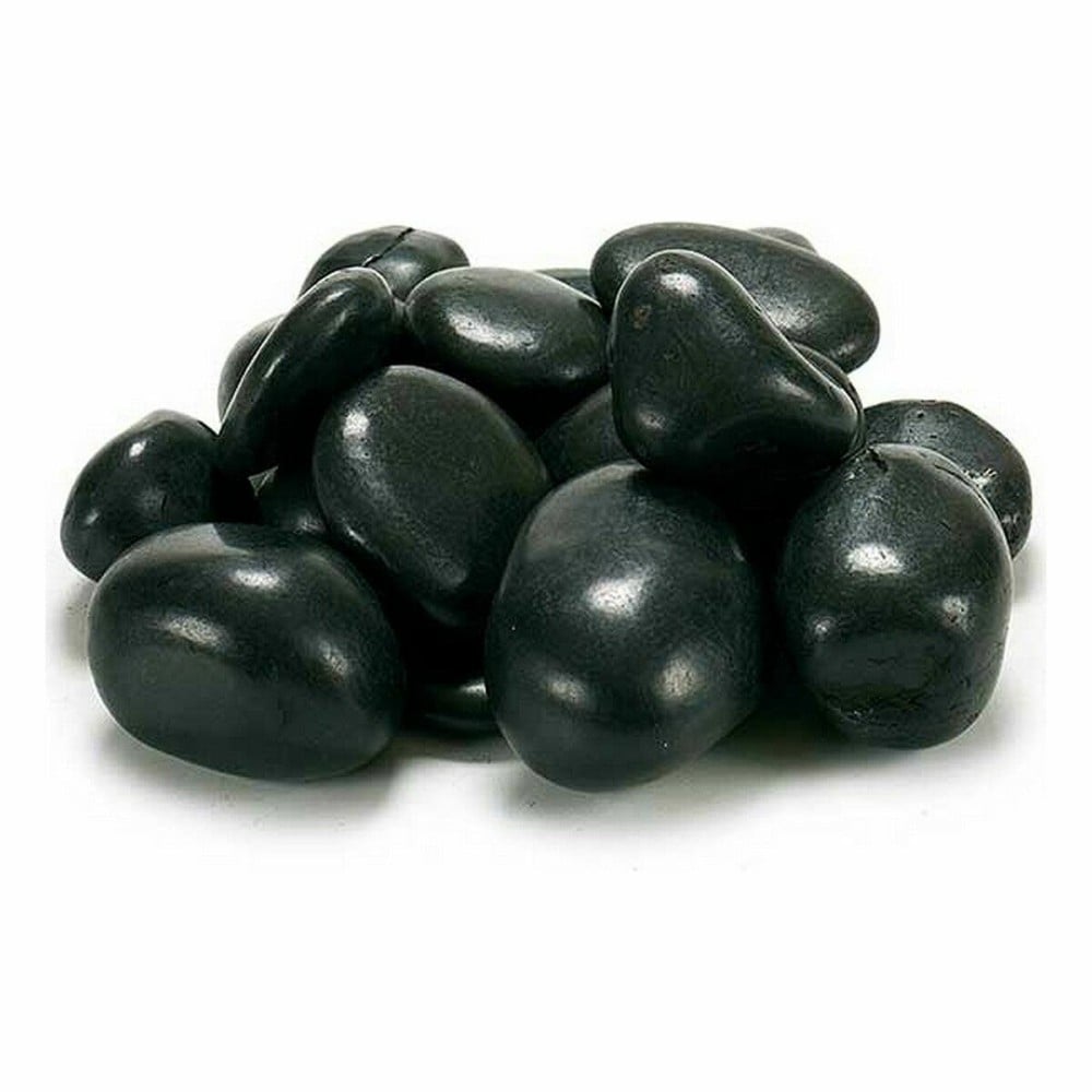 Deko-Steine Ibergarden 3BG 3BG Schwarz groß 3 Kg (4 Stück)