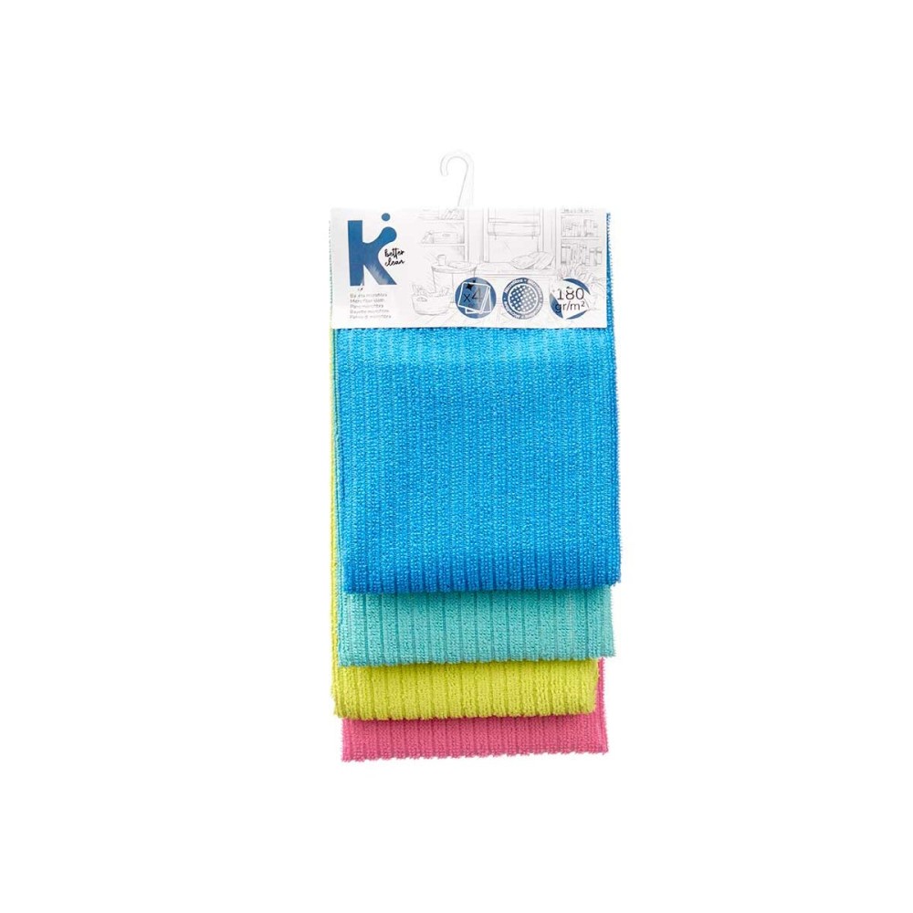 Tücher-Set 209 209 Blau grün Rosa türkis 40 x 60 cm 15 x 31 x 5 cm (12 Stück)