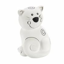 Paint Your Own Money Box Pincello 19280 19280 Ceramic Cat 9 x 11,8 x 8,5 cm (12 Units)