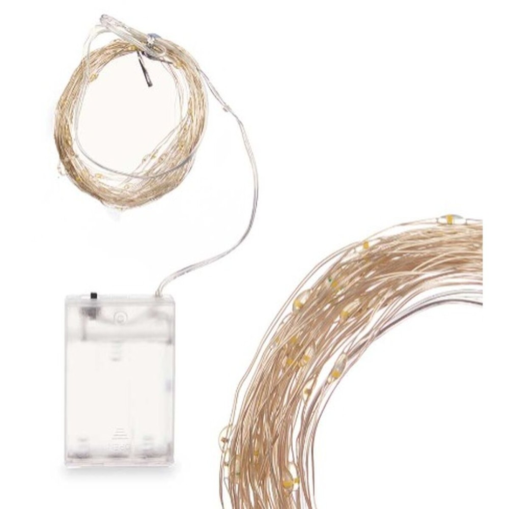 LED-Lichterkette Gift Decor BL-011 BL-011 Weiß Warmes licht 15,4 m 16 x 10 x 6 cm (12 Stück)