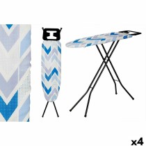 Table à Repasser Kipit 18358 - CB-220 18358 - CB-220 Bleu Métal Tissu (4 Unités)