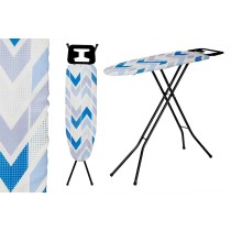 Table à Repasser Kipit 18358 - CB-220 18358 - CB-220 Bleu Métal Tissu (4 Unités)