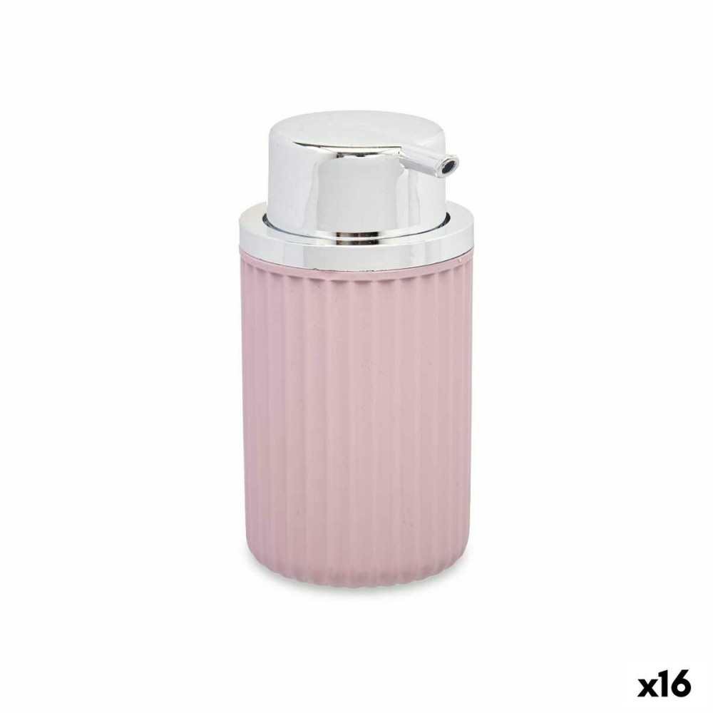 Seifenspender Berilo 3236-4 3236-4 Rosa Kunststoff 420 ml 7 x 14,5 x 8,5 cm (16 Stück)