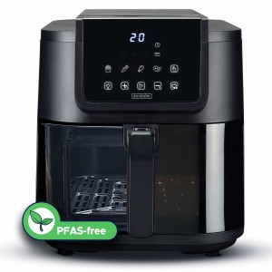 Heißluftfritteuse Bourgini 184172 Schwarz 8 L