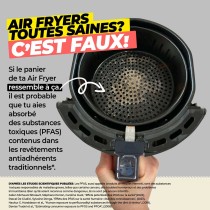 Air Fryer Bourgini 184172 Black 8 L