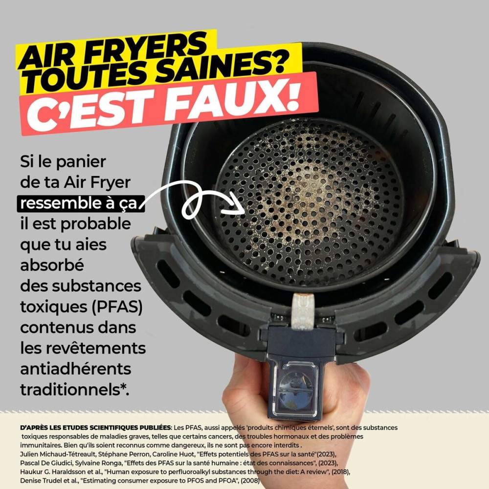 Friteuse à Air Bourgini 184172 Noir 8 L