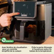 Friteuse à Air Bourgini 184172 Noir 8 L