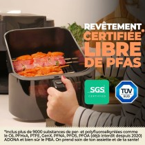 Heißluftfritteuse Bourgini 184172 Schwarz 8 L
