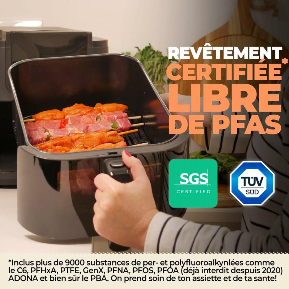 Friteuse à Air Bourgini 184172 Noir 8 L