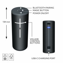 Portable Bluetooth Speakers Logitech 984-001969 Black