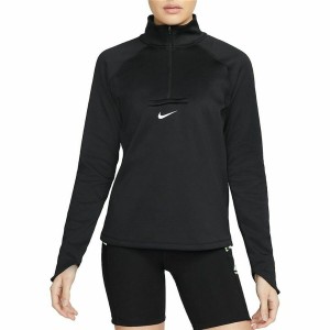 Women’s Long Sleeve Shirt Nike Dri-FIT Element Running Black